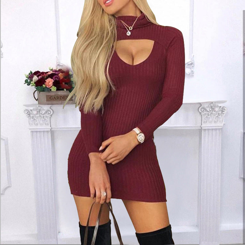 Short warm dress sweater - Mila