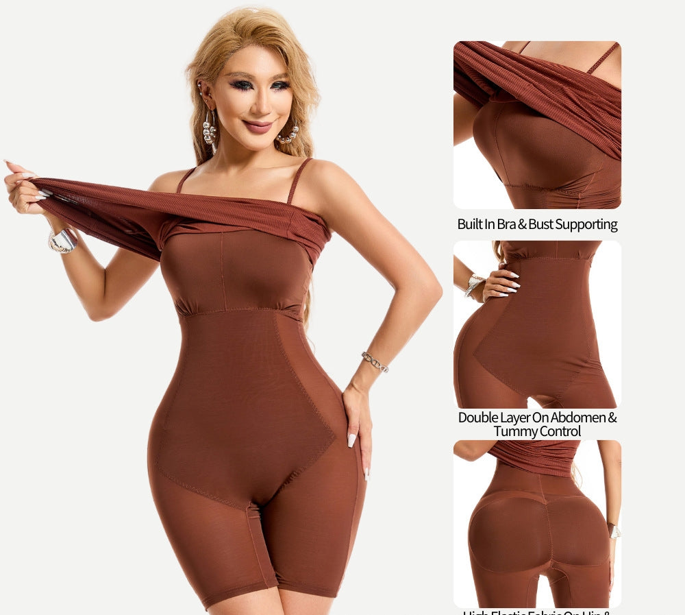 2 in 1 Bodycon Long Dress - Lara