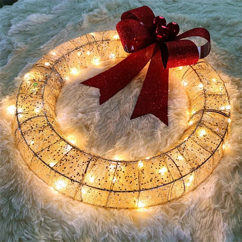 LED Christmas light garland