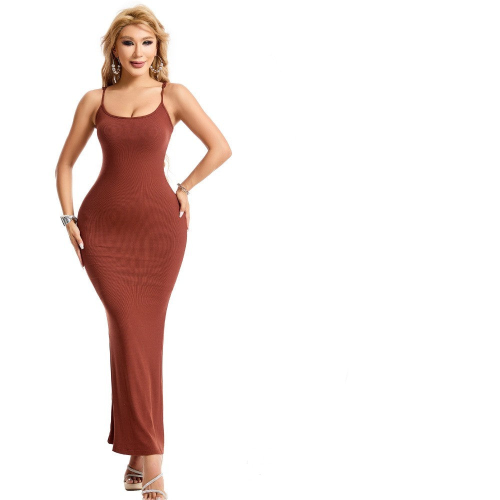 2 in 1 Bodycon Long Dress - Lara