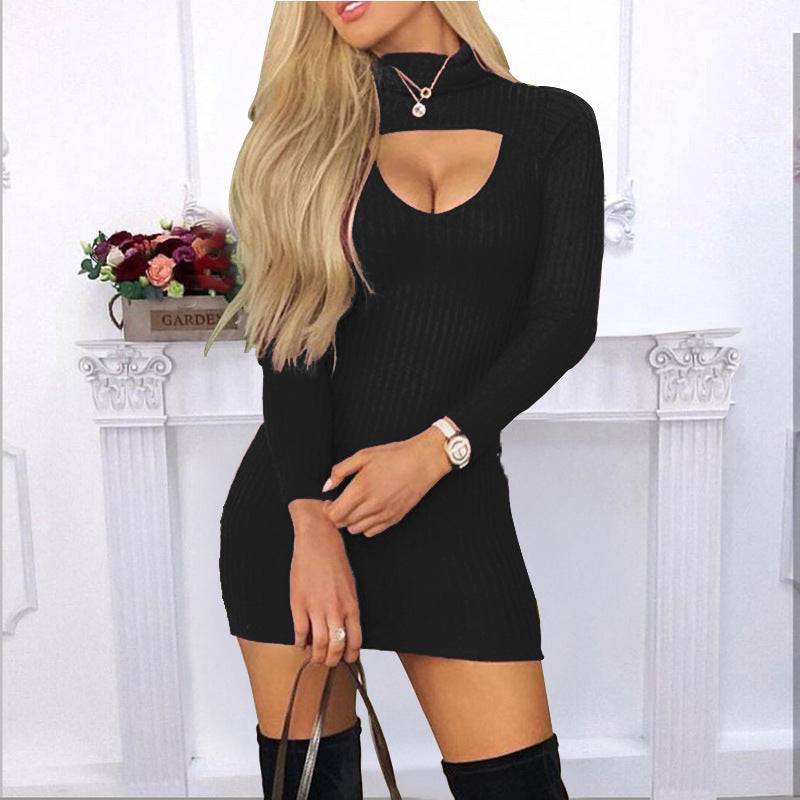 Short warm dress sweater - Mila